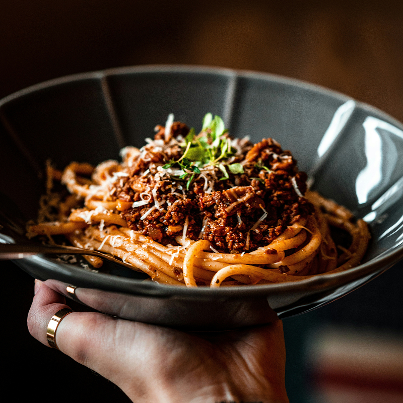 Photo of beautifully
            arranged food